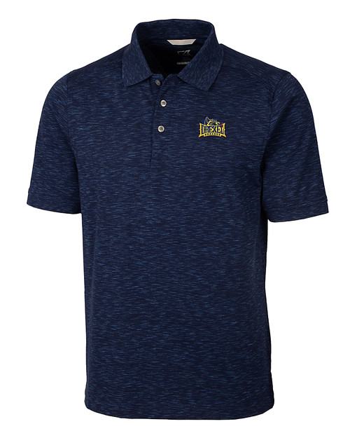 Drexel Dragons Cutter & Buck Advantage Tri-Blend Space Dye Mens Big and Tall Polo DLN_MANN_HG 