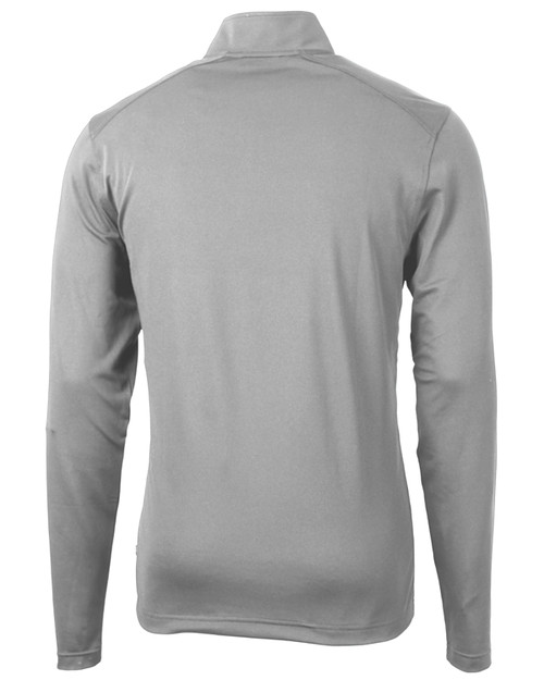 Cutter & Buck Virtue Eco Pique Recycled Quarter Zip Mens Pullover ...