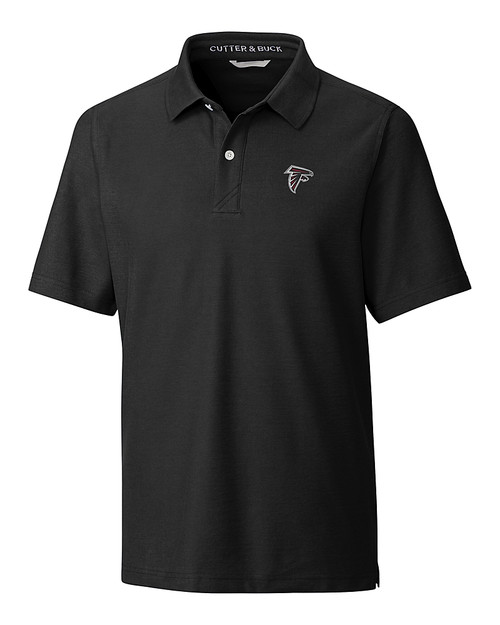 Atlanta Falcons Cutter & Buck Big & Tall Breakthrough Polo Black Mannequin
