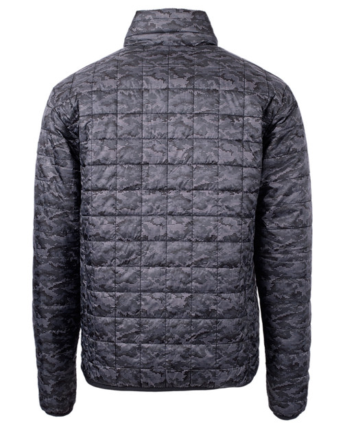 Cutter & Buck Rainier PrimaLoft® Mens Eco Insulated Full Zip Printed Puffer Jacket BL_MANNB_HG 1