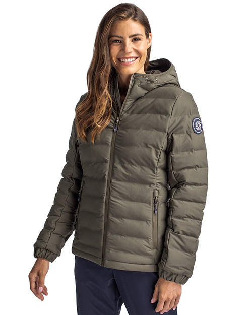 Cutter & Buck Mission Ridge Repreve® Eco Insulated Womens Puffer Jacket ...