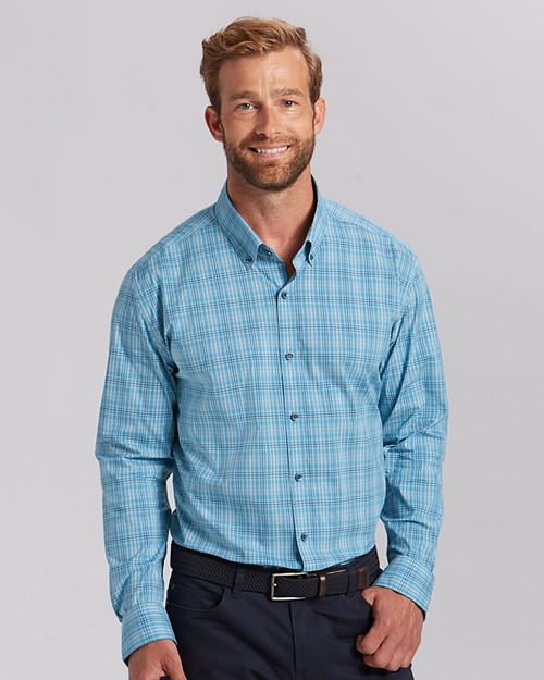 Soar Fine Line Plaid Shirt CMR_PRO_HG 1