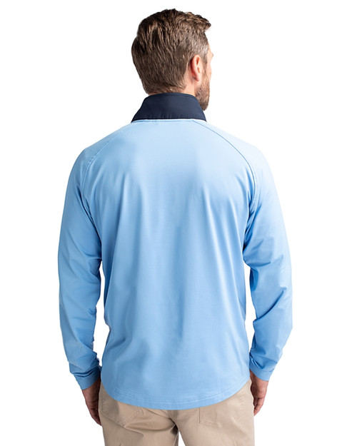 Cutter & Buck Adapt Eco Knit Hybrid Recycled Mens Quarter Zip 