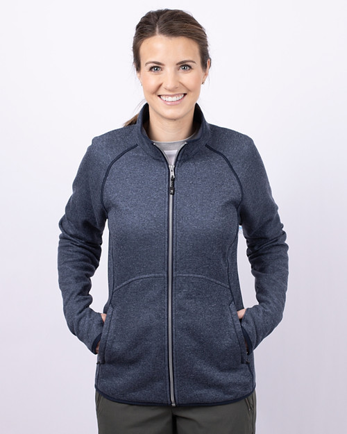 Women's Heathered Fleece Jacket