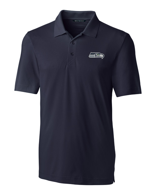 Seattle Seahawks Cutter & Buck Forge Stretch Mens Big & Tall Polo LYN_MANN_HG 1