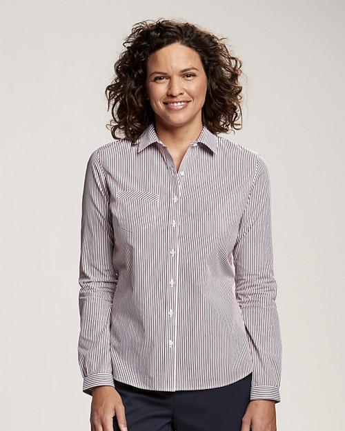 Cutter & Buck Womens Epic Easy Care Mini Bengal Shirt BRD_PRO_HG 1