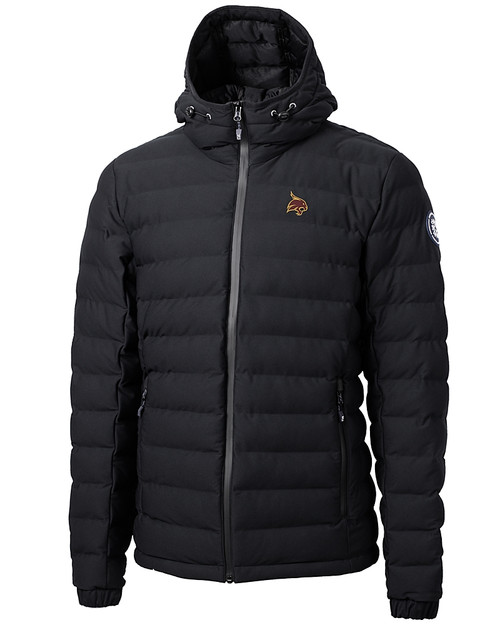 Texas State Bobcats Cutter & Buck Mission Ridge Repreve® Eco Insulated Mens Puffer Jacket BL_MANN_HG 