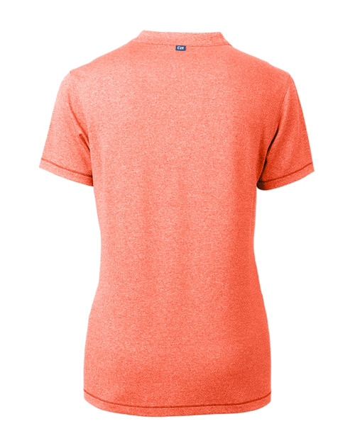 Baltimore Orioles Cutter & Buck Forge Stretch Polo - Heathered Orange