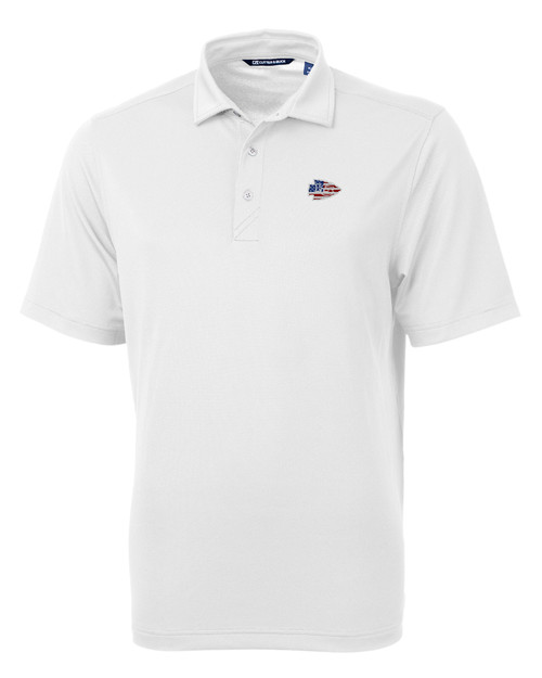 Kansas City Chiefs Americana Cutter & Buck Virtue Eco Pique Recycled Mens Big and Tall Polo WH_MANN_HG 1