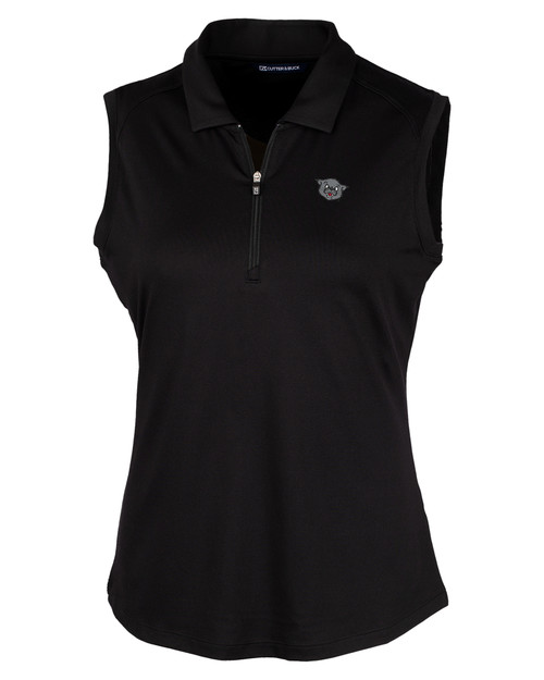 Cincinnati Bearcats College Vault Cutter & Buck Forge Stretch Womens Sleeveless Polo BL_MANN_HG 1