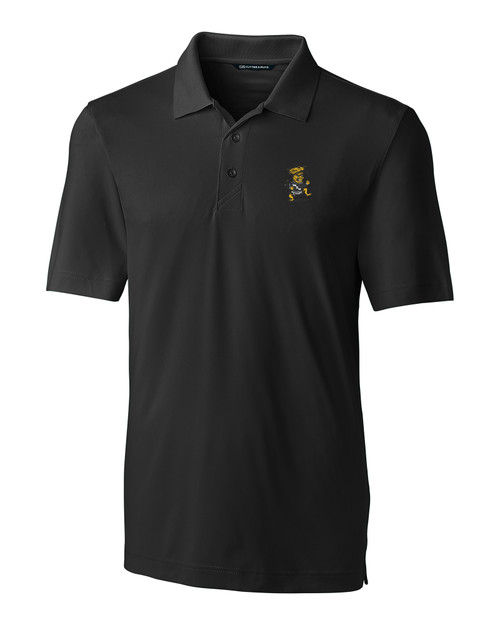 Wichita State Shockers College Vault Cutter & Buck Forge Stretch Mens Polo BL_MANN_HG 1