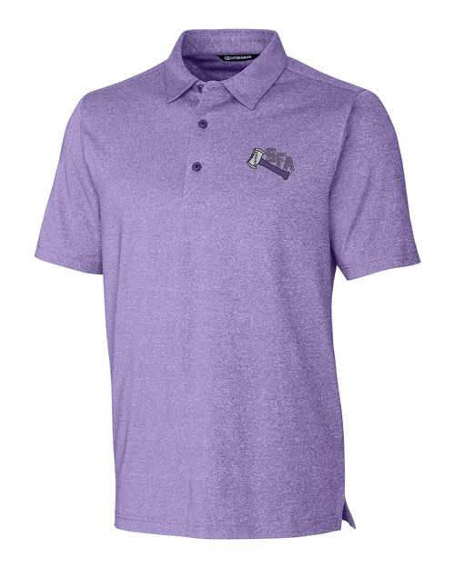 Cutter & Buck Forge Stretch Mens Polo - College Purple - L