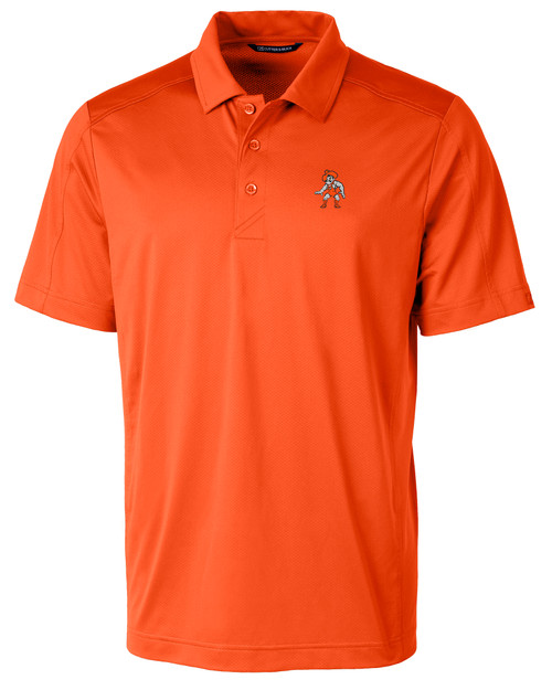 Oklahoma State Cowboys Wrestling Pete Cutter & Buck Prospect Textured Stretch Mens Big & Tall Polo CLO_MANN_HG 1