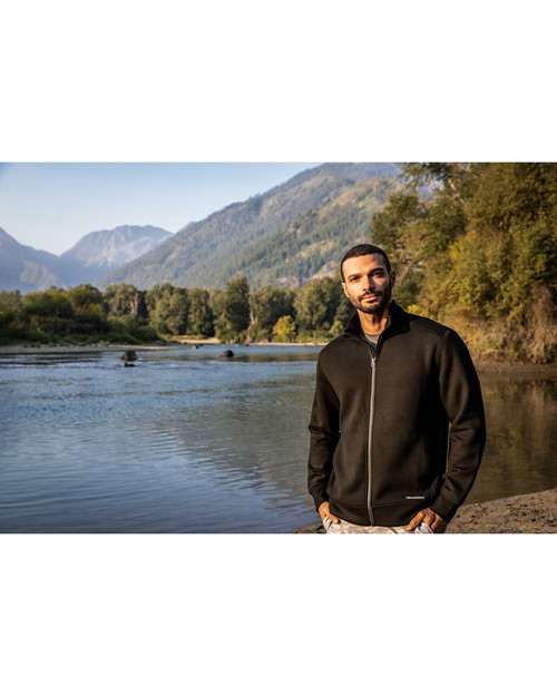 Cutter & Buck Roam Eco Recycled Full Zip Mens Big & Tall Jacket