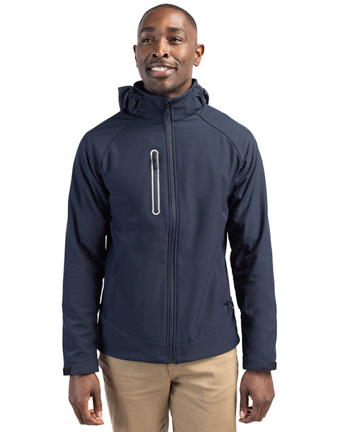 Clique Milford Waterproof Softshell Full Zip Hooded Mens Jacket ...