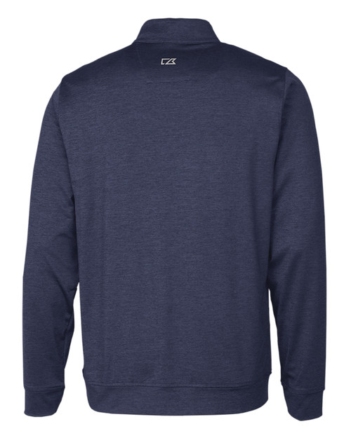 Cutter & Buck Shoreline Heathered Quarter Zip Mens Pullover