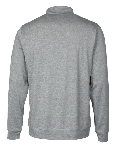 Cutter & Buck Stealth Heathered Quarter Zip Mens Pullover - Cutter 