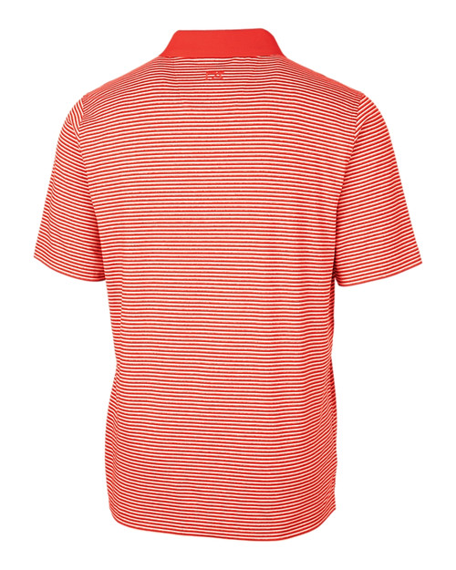 Big & Tall Mens Polo Shirt - Forge Tonal Stripe Stretch | Cutter