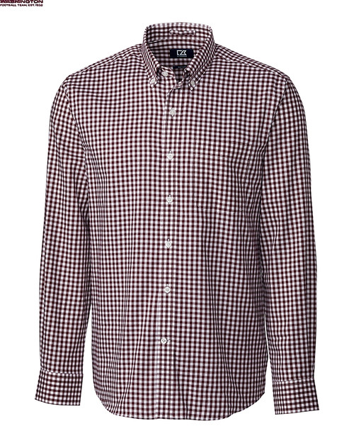 Atlanta Falcons Cutter & Buck Mens Fusion Polo Black Mannequin