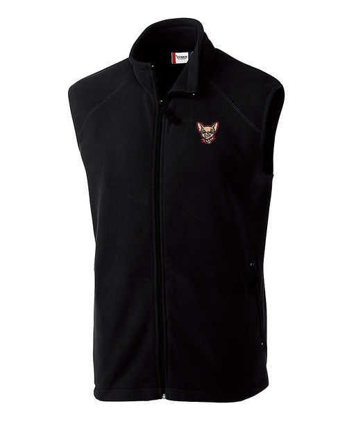 El Paso Chihuahuas Clique Summit Performance Fleece Full Zip Mens Vest Black Mannequin