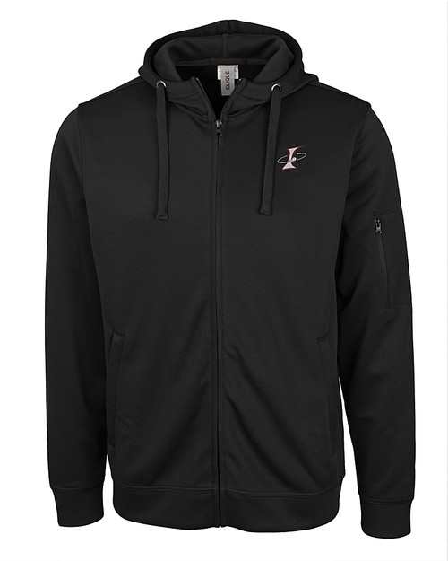 Albuquerque Isotopes Clique Lift Eco Performance Full Zip Unisex Hoodie Sweatshirt Black Mannequin