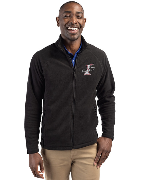 Albuquerque Isotopes Clique Summit Performance Fleece Full Zip Mens Jacket Black Front