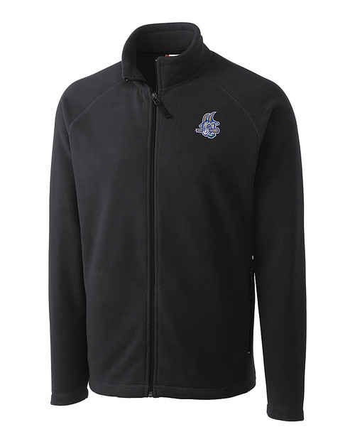 Hartford Yard Goats Clique Summit Performance Fleece Full Zip Mens Jacket Charcoal Mannequin