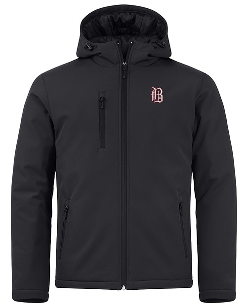 Birmingham Barons Clique Equinox Insulated Mens Softshell Jacket Black Mannequin