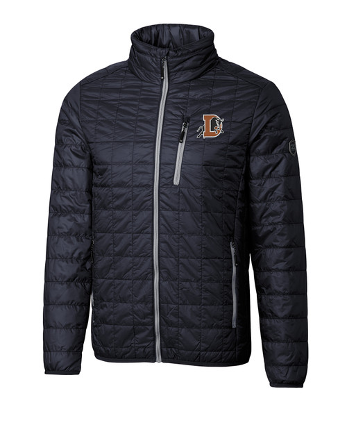 Durham Bulls Cutter & Buck Rainier PrimaLoft® Mens Eco Insulated Full Zip Puffer Jacket ANM_MANN_HG 1