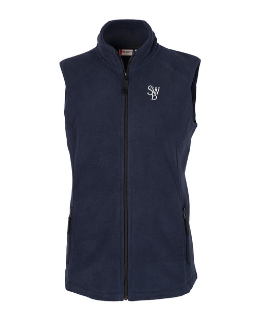 Scranton/Wilkes-Barre RailRiders Clique Summit Performance Fleece Full Zip Womens Vest NA_MANN_HG 1