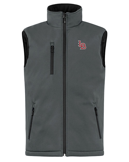Louisville Bats Clique Equinox Insulated Mens Softshell Vest Pistol Mannequin