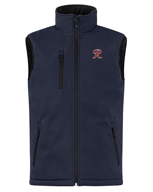 Tacoma Rainiers Clique Equinox Insulated Mens Softshell Vest Dark Navy Mannequin