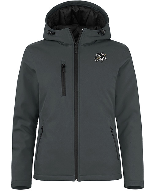 Omaha Storm Chasers Clique Equinox Insulated Womens Softshell Jacket Pistol Mannequin