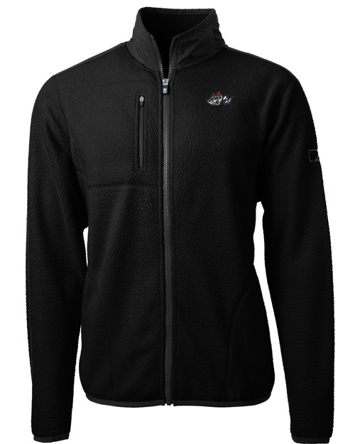 Rocket City Trash Pandas Cutter & Buck Cascade Eco Sherpa Mens Fleece Jacket BL_MANN_HG 1