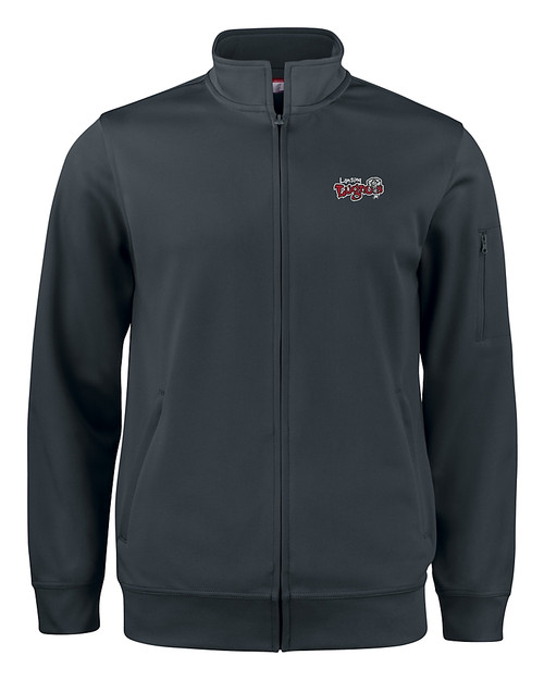 Lansing Lugnuts Clique Lift Eco Performance Full Zip Unisex Jacket Black Mannequin
