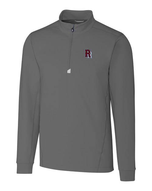 Round Rock Express Cutter & Buck Traverse Stretch Quarter Zip Mens Big and Tall Pullover EG_MANN_HG 1