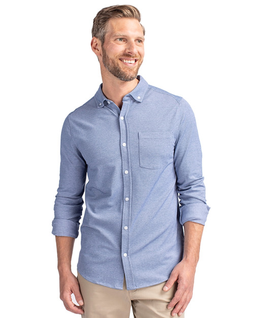 Reach Oxford Button Front Shirt IND_PRO_HG 1