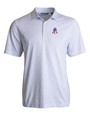 New England Patriots Historic Cutter & Buck Pike Eco Pebble Print Stretch Recycled Mens Polo WH_MANN_HG 1