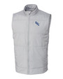 Oklahoma City Dodgers Cutter & Buck Stealth Hybrid Quilted Mens Big and Tall Windbreaker Vest POL_MANN_HG 1