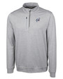 Reading Fightin Phils Cutter & Buck Stealth Heathered Mens Big and Tall  Quarter Zip Pullover POL_MANN_HG 1