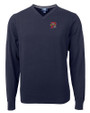 Portland Sea Dogs Cutter & Buck Lakemont Tri-Blend Mens Big and Tall V-Neck Pullover Sweater Liberty Navy Mannequin