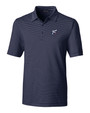 Reading Fightin Phils Cutter & Buck Forge Pencil Stripe Stretch Mens Big and Tall Polo LYN_MANN_HG 1