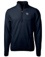Lehigh Valley IronPigs Cutter & Buck Cascade Eco Sherpa Fleece Mens Quarter Zip Jacket NVBU_MANN_HG 1