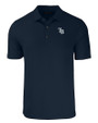 Tampa Bay Rays Cutter & Buck Forge Eco Stretch Recycled Mens Big & Tall Polo Navy Blue Mannequin