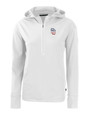 San Diego Padres Stars & Stripes Cutter & Buck Daybreak Eco Recycled Womens Half Zip Hoodie WH_MANN_HG 1