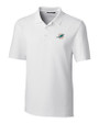 Miami Dolphins Cutter & Buck Forge Stretch Mens Polo White Mannequin