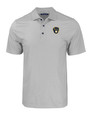 Milwaukee Brewers Cutter & Buck Pike Eco Tonal Geo Print Stretch Recycled Mens Polo EG_MANN_HG 1