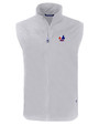 Montreal Expos Cooperstown Cutter & Buck Charter Eco Recycled Mens Full-Zip Vest POL_MANN_HG 1