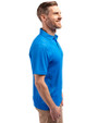 Los Angeles Dodgers Cooperstown Cutter & Buck Forge Eco Stretch Recycled Mens Polo Digital Side
