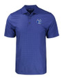 Air Force Falcons College Vault Cutter & Buck Pike Eco Tonal Geo Print Stretch Recycled Mens Big & Tall Polo Tour Blue Mannequin
